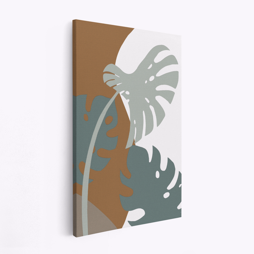Lienzo - Monstera Cut Out 03
