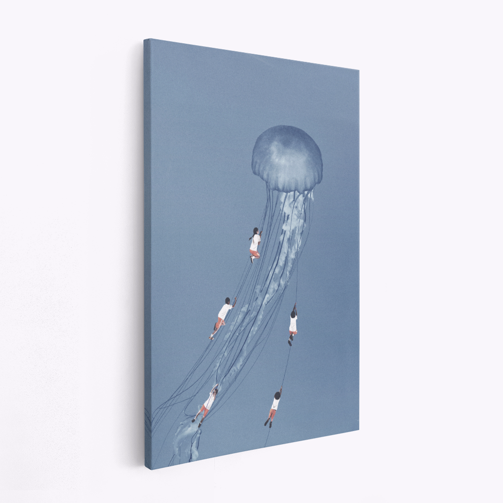 Lienzo - We came home smiling