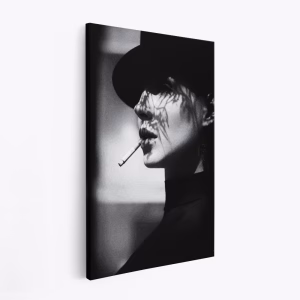 Lienzo - Lady in black