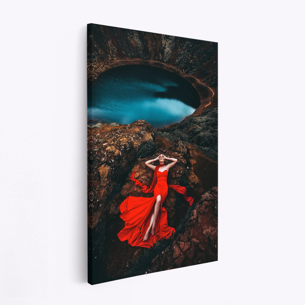 Lienzo - If Your Heart is a Volcano