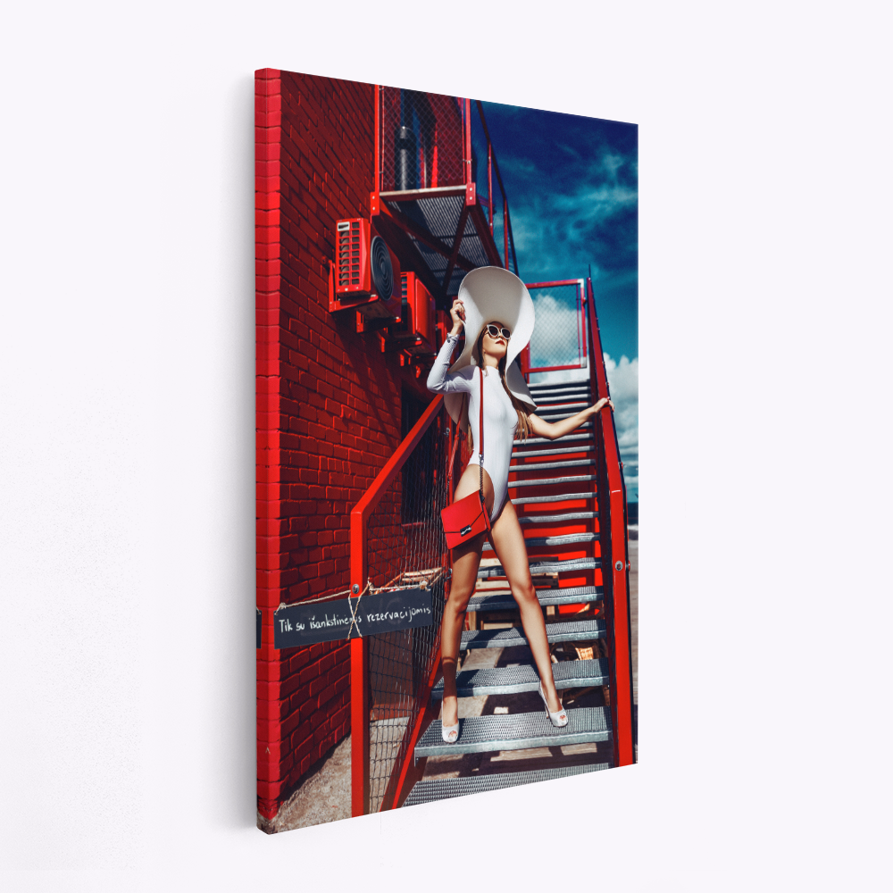 Lienzo - Red'n'White