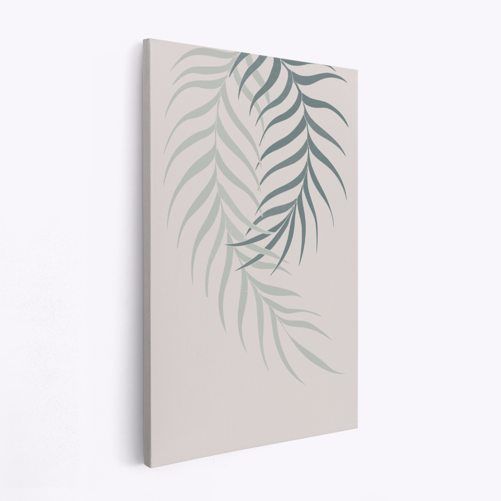 Lienzo - Leaf Frilly Green