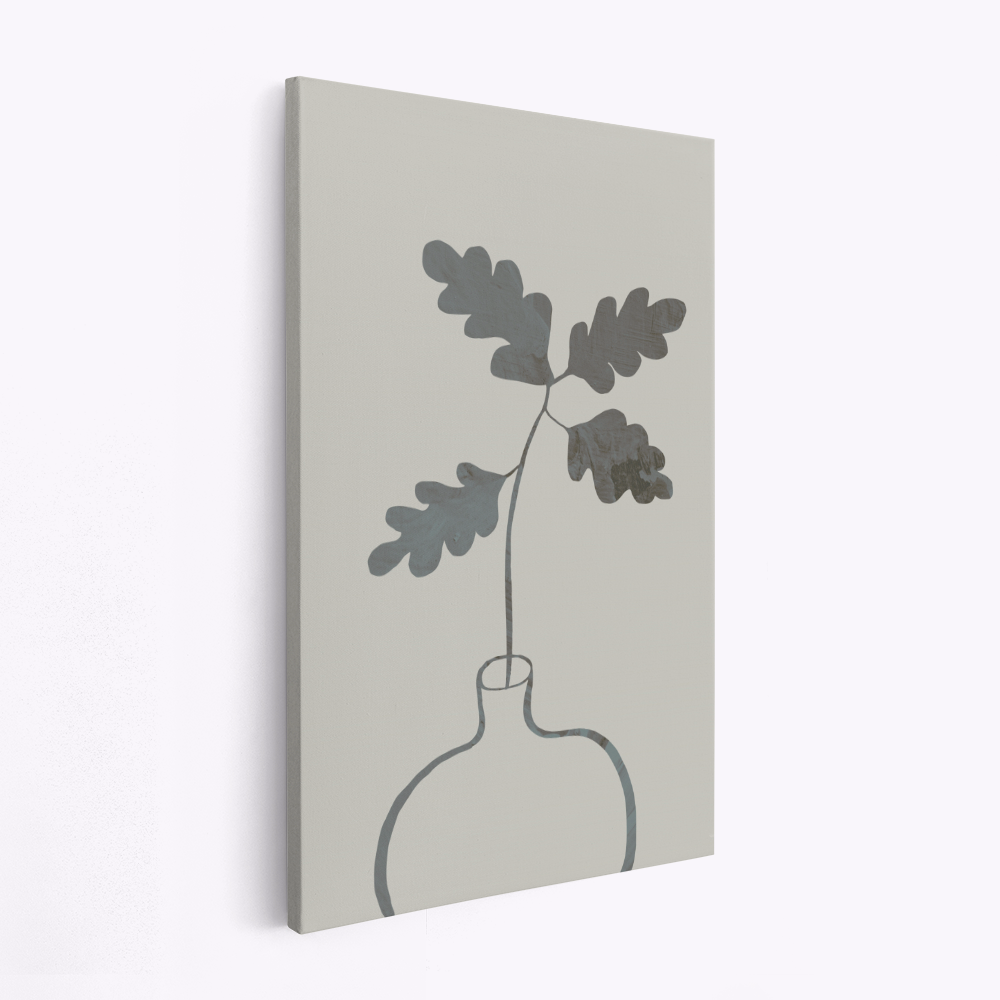 Lienzo - Green Oak Plant