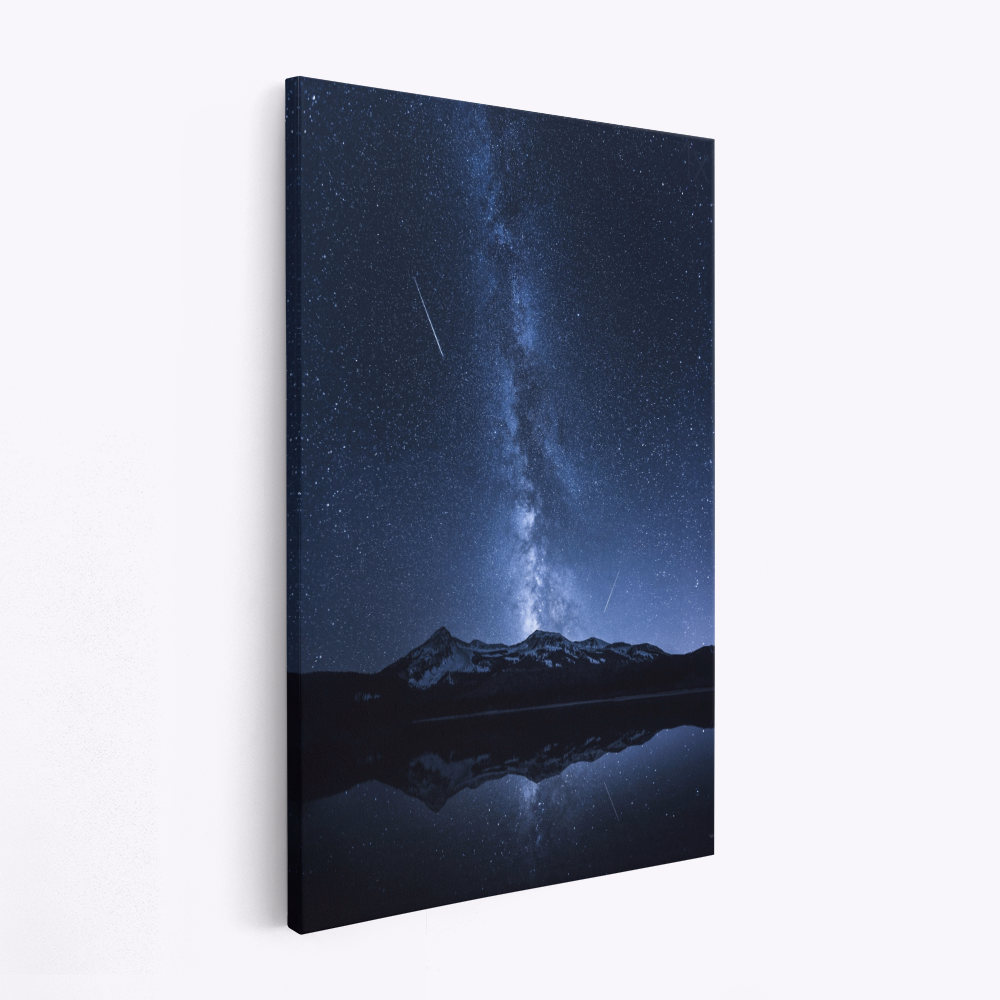 Lienzo - Galaxies Reflection