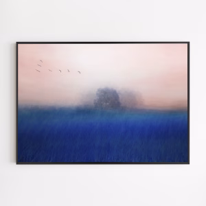 Póster - The Tree on the Blue