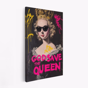 Lienzo - God Save the Queen