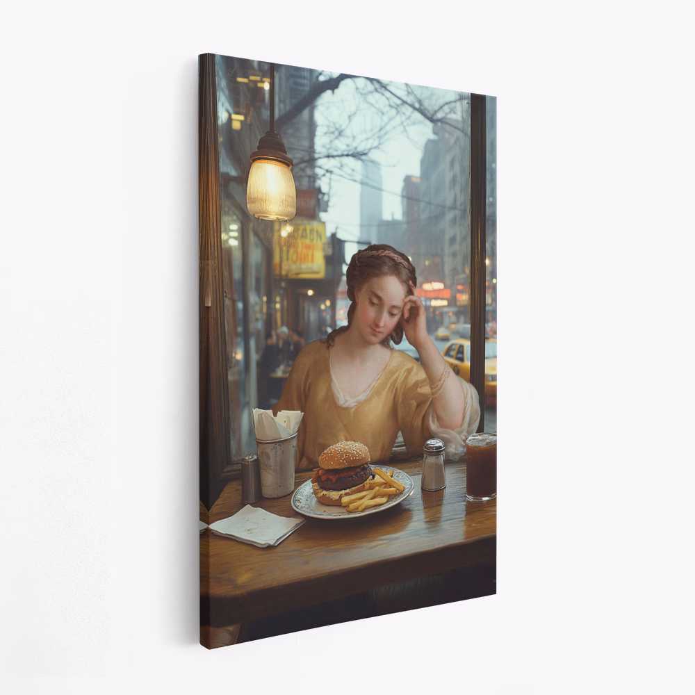 Lienzo - Diner disappointment