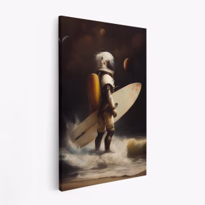 Lienzo - My Space Surfing Day