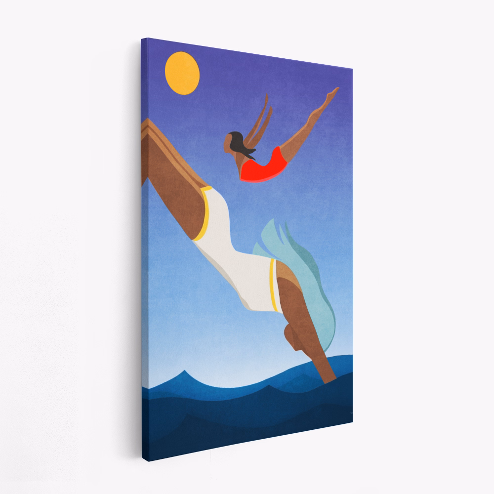 Lienzo - Graceful Dive